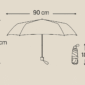Kompaktowy parasol RainFold